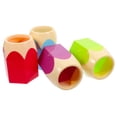 thumbnail image 4 of WASHWEPE Pencil Shaped Pen Holders 4Pcs ABS Plastic Containers for Desk Organization Colorful Design, 4 of 8