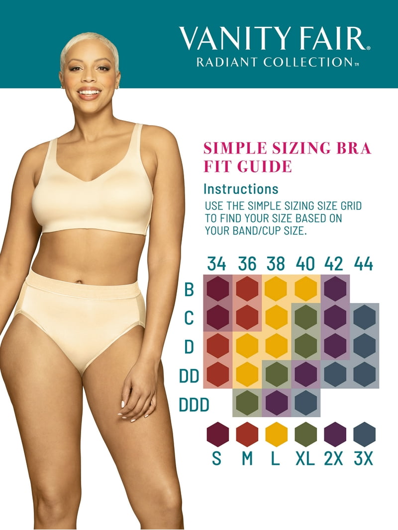 Vanity Fair Radiant Women's Wireless Bra - Seamless