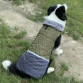 thumbnail image 3 of Dog Sweater Reflective Waterproof Pet Winter Warm For Small Medium Large Double Sided Wearable Dog Coat, 3 of 6