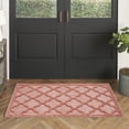 thumbnail image 3 of Nourison Easy Care Outdoor Coral/Orange 2' x 4' Area Rug (2x4), 3 of 8