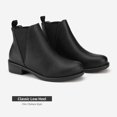 thumbnail image 2 of Botines DREAM PAIRS ISABELLA-2 con Tacón Bajo Grueso Negro, 2 of 6