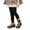 b-552Black148, variant on Child Toddler Kids Baby Girls Cotton Thick Fuzzy Warm Leggings Knitted Pantihose Stretchy Basic Ankle Length Pants Pantyhose For Winter Stocking Lovely Trousers Solid Color Slacks
