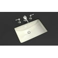 thumbnail image 4 of American Imaginations 20.75-in. W Rectangle Bathroom Undermount Sink Set In Biscuit - Chrome Hardware AI-26708, 4 of 8
