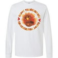 thumbnail image 3 of Inktastic Happy Thanksgiving with Cute Turkey Long Sleeve T-Shirt, 3 of 5