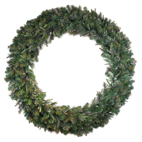 Vickerman 96" Cashmere Artificial Christmas Wreath, Unlit