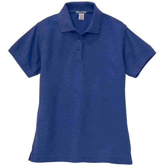 River's End Womens Ezcare Sport Short Sleeve  Casual Athletic Polo Shirt