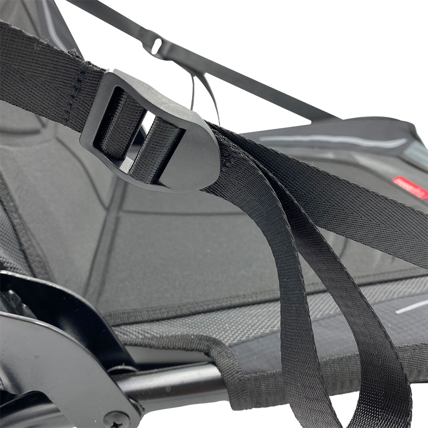Pelican - Ergoboost Folding Kayak Seat - Polyester & Aluminum - 6.85 lbs - 24 x 24 x 18 inches - Black