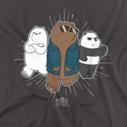 We Bare Bears T-Shirt Jacket Unisex Graphic Tee For Men & Women