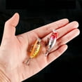 thumbnail image 3 of Baellert 3.1g/3.5cm Fishing Lure Built-in Sequins Simulation Angling One-piece Modeling Bionic Micro Artificial Lure Fishing Accessories, 3 of 7