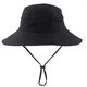 thumbnail image 2 of Womens Summer Sun-Hat Outdoor UV Protection Fishing Hat Wide Brim Foldable-Beach-Bucket-Hat with Ponytail-Hole, 2 of 5