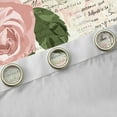 thumbnail image 4 of Manfei Romantic Pink Rose Blackout Curtains Set of 2 (52x84 Each), Vintage Fashion Window Curtains, Flower Floral Curtains and Drapes, Curtains and Drapes Decor, 4 of 6