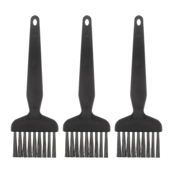 3 Packs Anti-static Cleaning Brush 25x43mm PV Plastic Conductive Bristles Anti Static ESD Brushes