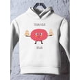 thumbnail image 3 of Brain Training With Books Hoodie Toddler -Image by Shutterstock,  2 Toddler, 3 of 4