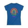 thumbnail image 4 of It's OK to Be Gay Equality Human Rights LGBT Pride Flag Gay Womens T Shirts, 4 of 8