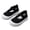 Black, variant on JTieacloth Breathable Girls Casual Sneakers Lightweight Elastic Low Top Walking Shoes For Toddler Kids Outdoor Play Athletic Running Shoes,Sizes 8 Little Kid