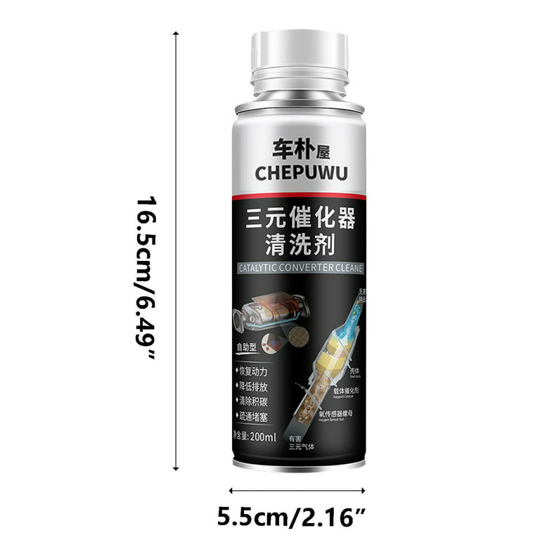 and Exhaust System Cleaner High Mileage,Car Three-Way Catalytic