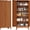 Antique Copper, variant on 5 Tier Metal Kitchen Storage Cabinets, 71" Pantry Cabinet with Doors and 4 Adjustable Shelves, Farmhouse Tall Cabinet for Pantry, Laundry Room,Living Room,Dinning Room (Antique Copper)