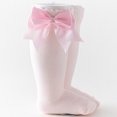 thumbnail image 2 of Yoyauz Knee High Enough Socks For Girls Bow Stockings For Babies And Toddlers Cotton Ruffles Uniform Leggings, 2 of 7