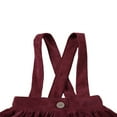 thumbnail image 4 of Toddler Baby Girl Suspender Skirt  Cute Adjustable Strap Button Front Overall Skirt, 4 of 7