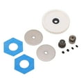 thumbnail image 4 of 1/10 56T Large Spur Gear with 13T 15T Motor Gear Upgrade Parts for SCX10 Crawler Car White, 4 of 8