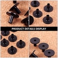 thumbnail image 4 of OULII 8Pcs Plastic Cymbal Stand Sleeves Black Drum Parts for Secure Cymbal Positioning, 4 of 8