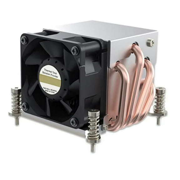 LGA2011-R63 Cooler 150W for LGA 2011 Radiator 2U 4 Heat Pipe LGA2011 Square Type 80mm X 80mm Mounting Pitch Heat Sink