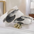 thumbnail image 3 of Outdoor Pillow Cover Black Brown Geometric Set of 2 Waterproof Throw Pillowcases Abstract Art Decorative Patio Furniture Pillows for Couch Garden Indoor & Outdoor Use, 3 of 9