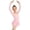 #384-Pink, variant on AUNVITO Girls Ballet Leotard Dress with Mesh Skirt Short Sleeve V-Neck for Dance Practice and Performance Comfortable and Elegant