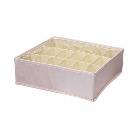 

Storage LnjYIGJ Subdivided Underwear Storage Box Foldable Compartmental Bra And Underwear Finishing Storage Box
