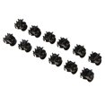 thumbnail image 1 of Mini pinzas para el cabello Zulema 12 piezas Negro, 1 of 8