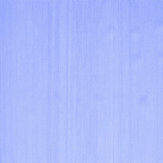 Ahgly Company Machine Washable Indoor Square Abstract Blue Contemporary Area Rugs, 6' Square