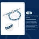 thumbnail image 3 of Pulsera Ajustable Trenzada de Estrella de Fútbol Tejida Española, Regalo de Recuerdo de Trofeo, 3 of 6