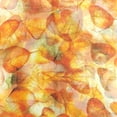 thumbnail image 5 of Wrapables® Lightweight Sheer Silky Feeling Chiffon Scarf, Gold Leaves, 5 of 5