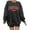 Black, variant on Arlun Christmas Vibes Sweatshirts for Women Trendy Letter Printed Long Sleeve Xmas Sweatshirts Women's Fall Winter Loose Fit Drop Shoulder Holiday Pullovers Tops White XL