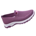 thumbnail image 4 of Zapatos sin cordones suelas de goma suaves transpirables de tela de malla zapatos casuales para mujeres para actividades al aire libre en interiores ANGGREK Otros, 4 of 8
