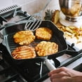 thumbnail image 2 of GreenPan CC001931-001 SimmerLite 10`` Grill Pan 11`, Slate, 2 of 2