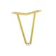thumbnail image 3 of Patas de muebles Sunnimix estilo moderno 15cm oro antideslizantes, 3 of 8