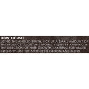 Milani Stay Put Brow Color، Medium Brown، 0.09 oz