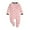Pink, variant on Herrnalise Autumn Baby Kids Double Zipper Jumpsuit Clothes Rompers Newborn Overalls Outfits, rollbacks