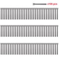 thumbnail image 1 of 100 Pcs Attaches de Câble, Sangles de Fixation Réutilisables pour Câbles de Microphone d'Ordinateur Haut-Parleur Guitare TV (10*100mm), 1 of 8