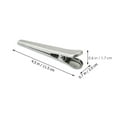 thumbnail image 2 of Stainless Steel Alligator Clips for Sealing Bags and Versatile Kitchen Snack Bag Clips 5 Pieces, 2 of 8