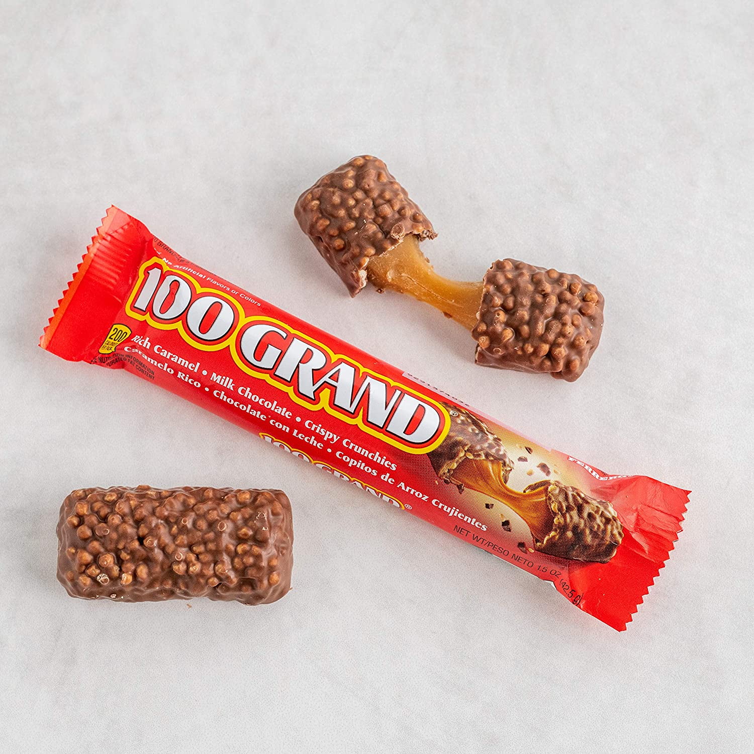 100 Grand Milk Chocolate Candy Bars, 1.5 oz. Bars (Pack of 36)