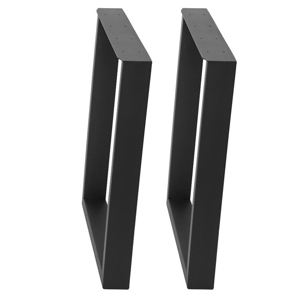 YLSHRF 2PCS Table Legs Brackets Steel Industrial Desk Leg for Home Furniture ,Table Legs, Steel