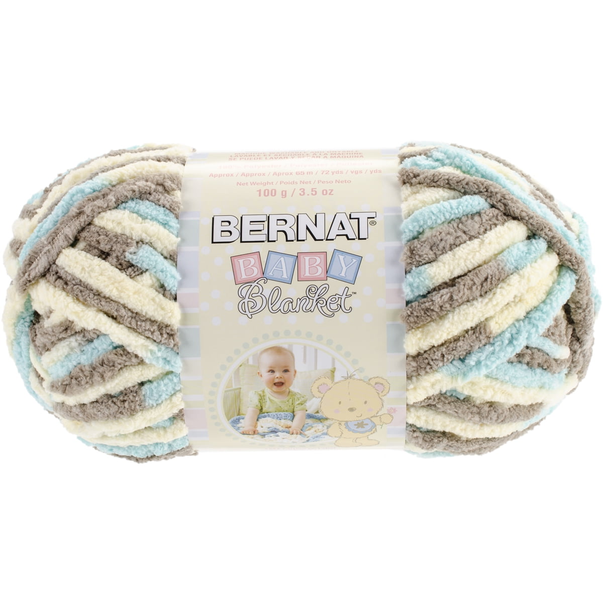 Bernat Baby Blanket Yarn Beach