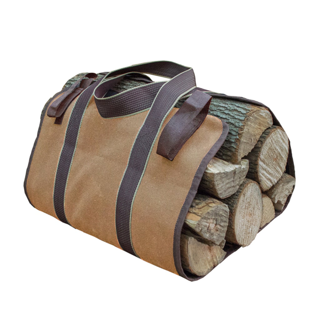 Indoor Firewood Rack Totes Holders Large Capacity Log Holders MDSTOP Outdoor Log Carrier Bag