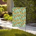 thumbnail image 4 of Wukai Tangerine Garden Flags Double Sided Welcome Garden Yard House Flags Outside Outdoor House (Only Flag), 4 of 8