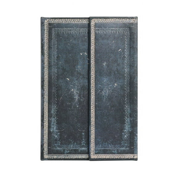 Paperblanks | Inkblot | Old Leather Collection | Hardcover | Mini | Lined | Wrap Closure | 176 Pg | 85 GSM (Diary)
