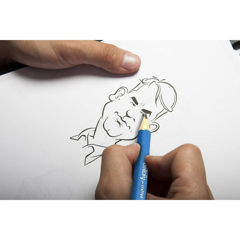 Bellofy Kit de arte profesional de 33 piezas – Kit de dibujo y dibujo con  lápices, gomas de borrar, bolsa de kit y bloc de dibujo gratis – Artículos