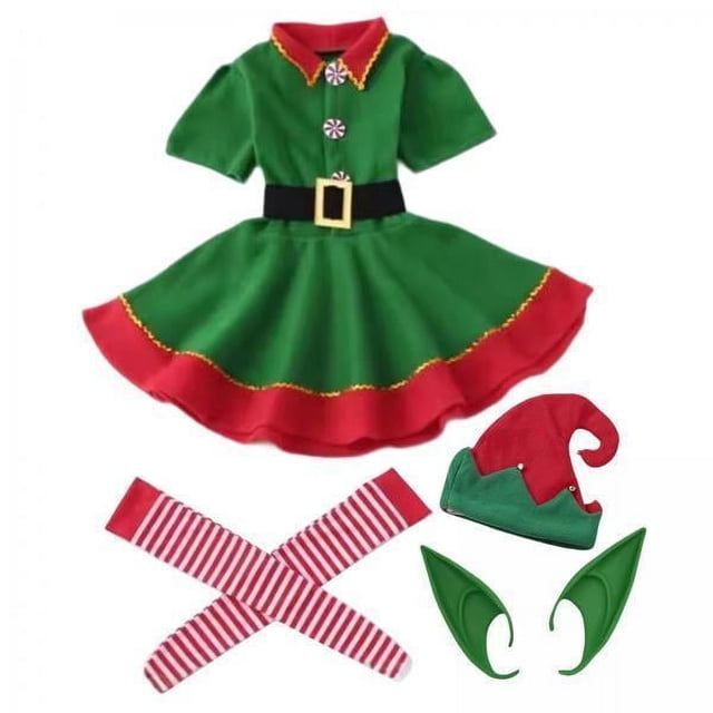 Disfraz de ,Disfraz de Navidad de Disfraces de Halloween,Conjunto de ropa de disfraces Traje de Navidad Cosplay,Disfraz de Navidad de Adultos Niños Mujeres Hombres,Conjunto de