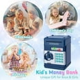 thumbnail image 4 of SUSWIM Piggy Bank Cash Coin Can ATM Bank Electronic Coin Money Bank for Kids-Hot Gift, 4 of 5
